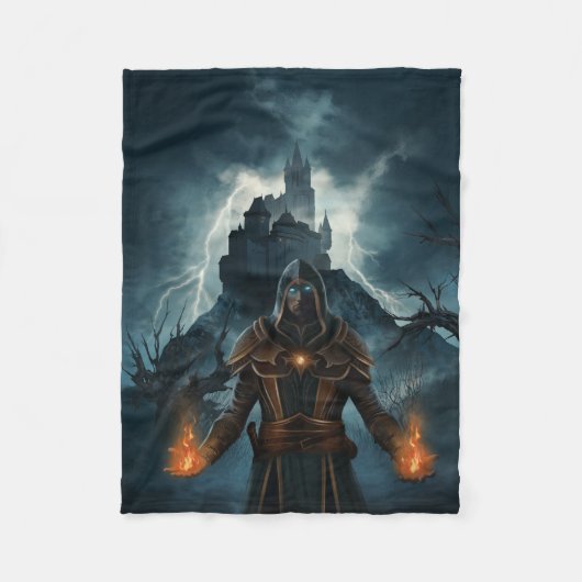 The Eldritch Knight Fleece Blanket (Vorderseite)
