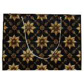 The Elegant Christmas - Flower Große Geschenktüte (Rückseite)