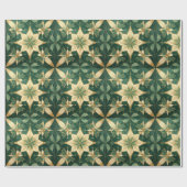 The Elegant Christmas - Star Geschenkpapier (Flach)