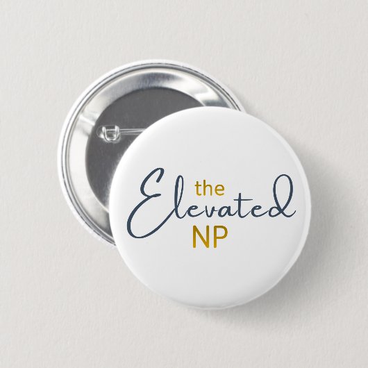 The Elevated NP Logo Button (Vorne & Hinten)