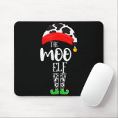 The Elf Moo Cow Funny Christmas Elf Family Matchin Mousepad (Mit Mouse)
