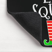 The Elf Squad Family Matching Group Christmas Mousepad (Ecke)