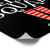 The Elf Squad Family Matching Group Christmas  Poster (Ecke)