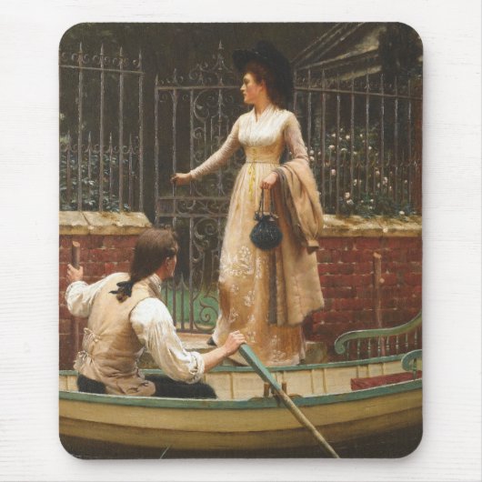 The Elopement (Romantic Date) (von E.B. Leighton) Mousepad (Vorne)
