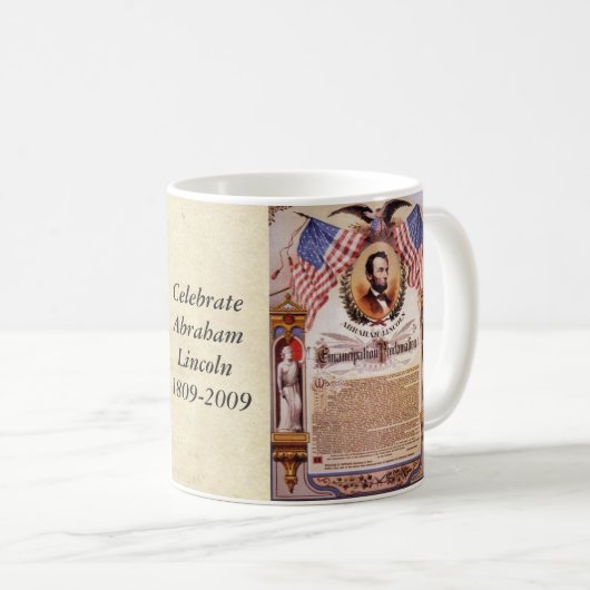 The Emancipation-Proklamations-Tribut zu Lincoln Kaffeetasse (VorderseiteRechts)