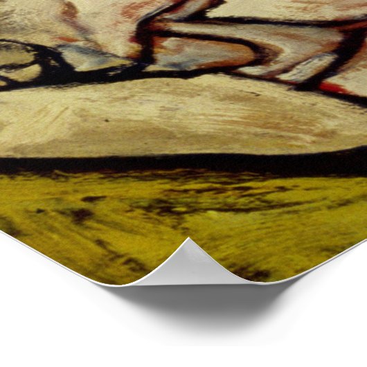 The Embrace, 1917 Poster (Ecke)