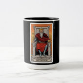 The Emperor Tarot Zweifarbige Tasse (Mittel)
