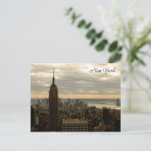 The Empire State (Farbe) Postkarte (Stehend Vorderseite)