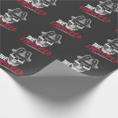 The Employed Punk Rock Hardcore Anarchy Festival Geschenkpapier (Ecke)