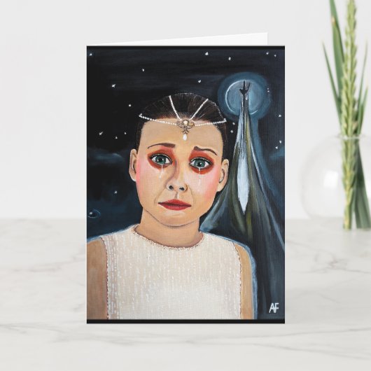 The Empress Painting by Alfred Fox Karte (Vorderseite)