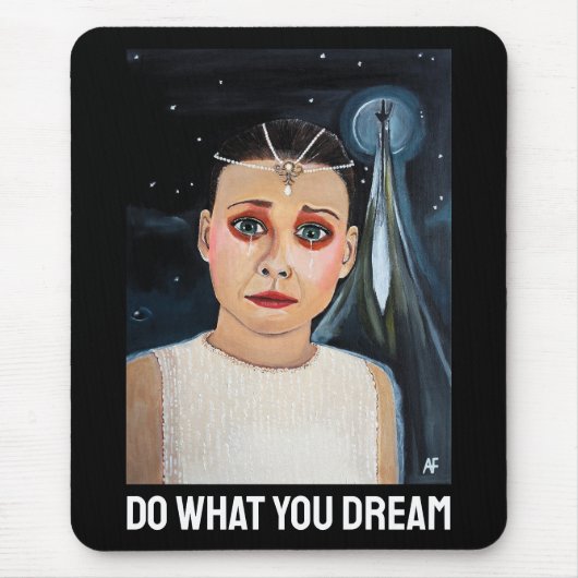 The Empress Painting by Alfred Fox Mousepad (Vorne)