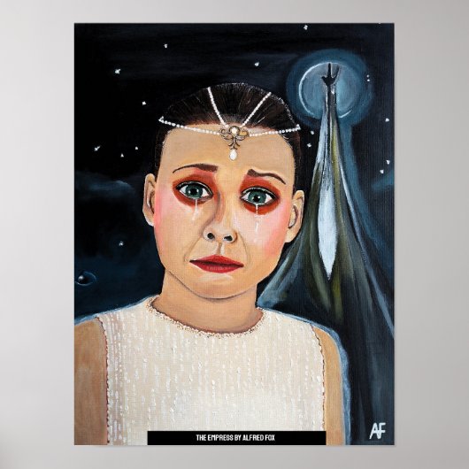 The Empress Painting by Alfred Fox Poster (Vorne)