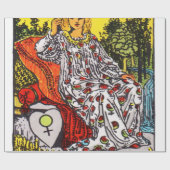 The Empress Tarot Card Geschenkpapier (Flach)