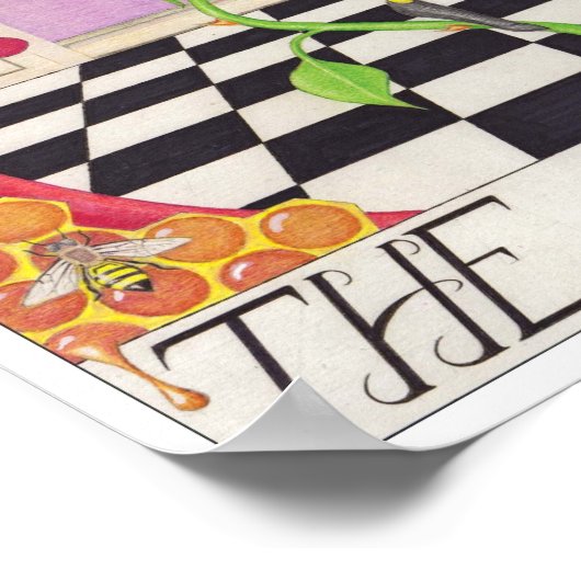 The Empress tarot card Poster (Ecke)