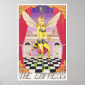 The Empress tarot card Poster (Vorne)