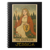 The Empress Tarot Card Unisex Notizblock (Vorderseite)