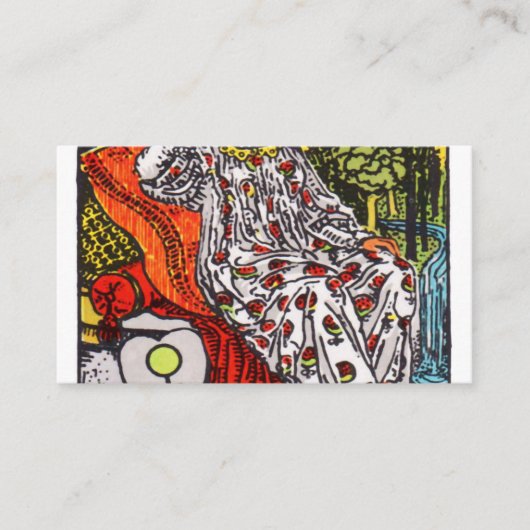 The Empress Tarot Card Visitenkarte (Vorderseite)