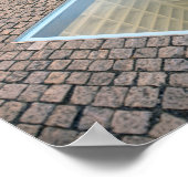 The Empty Library, Berlin, Deutschland Poster (Ecke)