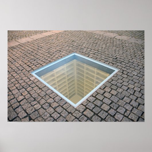 The Empty Library, Berlin, Deutschland Poster (Vorne)