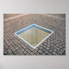 The Empty Library, Berlin, Deutschland Poster