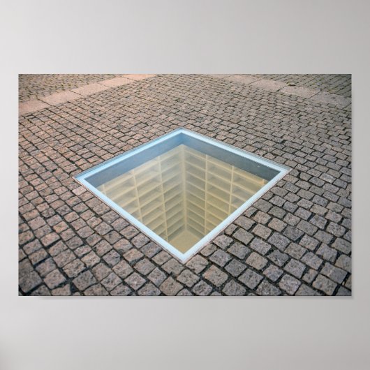 The Empty Library, Berlin, Deutschland Poster (Vorne)