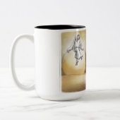 The Empty Tomb Two-Tone Mug, 15 oz Zweifarbige Tasse (Links)