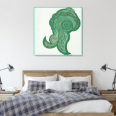 The Enchanted Coral Garden Leinwanddruck (Insitu (Schlafzimmer))