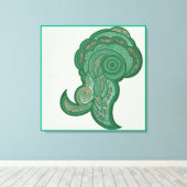 The Enchanted Coral Garden Leinwanddruck (Insitu (Holzboden))