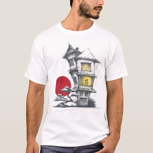 The Enchanted House Under the Red Moon T-Shirt (Vorderseite)