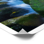 The Enchanting Cascade of Torc Waterfall Poster (Ecke)