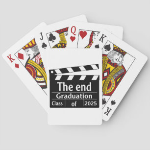 The End Abschluss 2025 Cinema Graduate Spielkarten