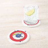 The End Sandstone Untersetzer - (rot) (Seite)