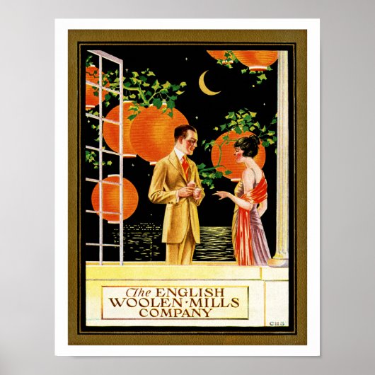 The English Woolen Mills Company Poster (Vorne)