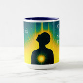 'The Enlighed Beings Club' 15oz Coffee Tasse (Zentrum)