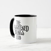 The Enlighed Beings Club Funny Tasse (Vorderseite Links)