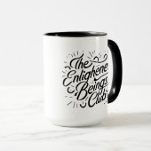 The Enlighed Beings Club Funny Tasse (VorderseiteRechts)