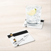 "The Envelope Bitte" Oscar-Party Rechteckiger Pappuntersetzer (Vor Ort)