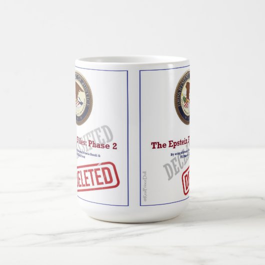 The Epstein Files Phase 2 Mug Kaffeetasse (Mittel)
