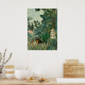 The Equatorial Jungle, 1909 Poster (Küche)