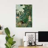 The Equatorial Jungle, 1909 Poster (Heimbüro)