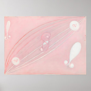 The Eros Series, nr. 8 by Hilma af Klint Poster