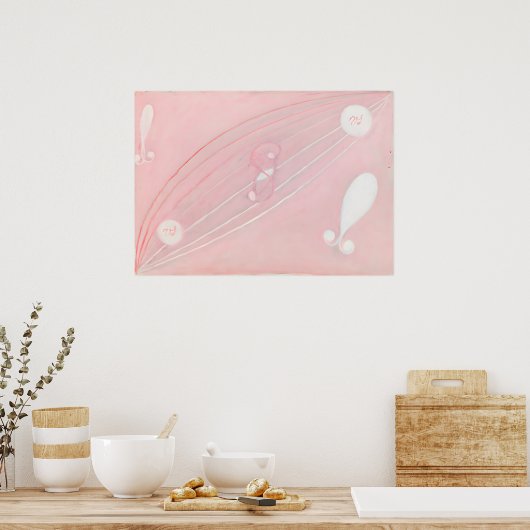 The Eros Series, nr. 8 von Hilma af Klint Poster (Küche)