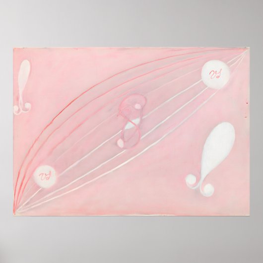 The Eros Series, nr. 8 von Hilma af Klint Poster (Vorne)