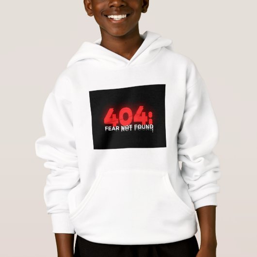The Error Code That Runs on Confidence Hoodie (Vorderseite)