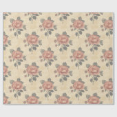 The essence of blooming grace pattern geschenkpapier (Flach)