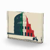 The "Eternal Horizon" Premium Acrylic Art Block (Rechts)