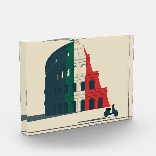 The "Eternal Horizon" Premium Acrylic Art Block (Links)