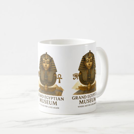 The Eternal Legacy – Grand Egyptian Museum Opening Kaffeetasse (VorderseiteRechts)