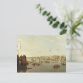 The European Factories, Canton, 1806 (Öl auf Canva Postkarte (Stehend Vorderseite)