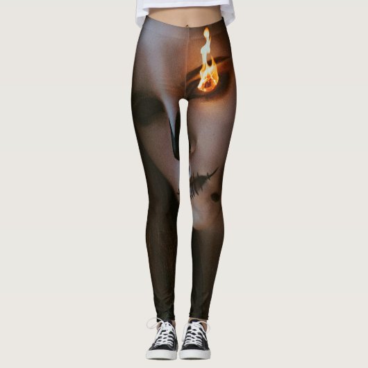 The Evil One Leggings for halloween (Vorderseite)